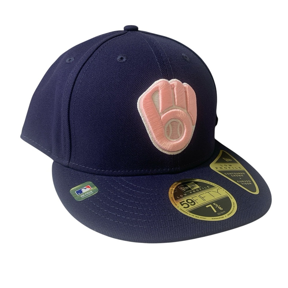 New Era Milwaukee Brewers Mother's Day On-Field Low Profile 59FIFTY Cap 7 5/8